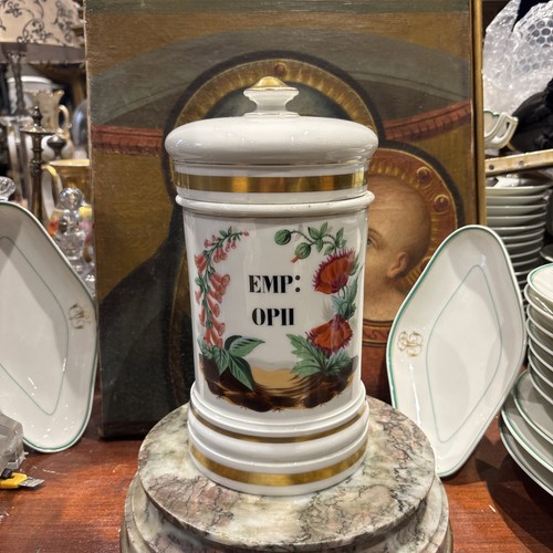 Old pharmacy jar - old,
