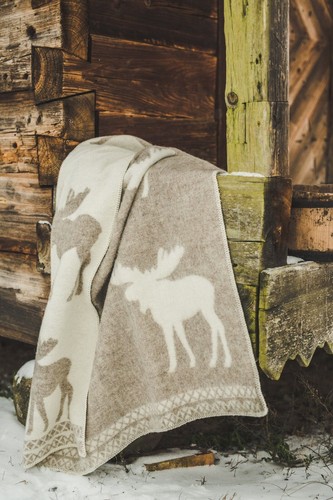 Couverture polaire pour lit - , et