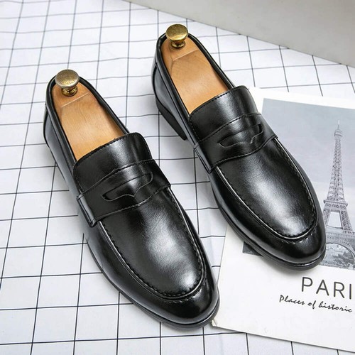 Mocassins cuir pour - en,