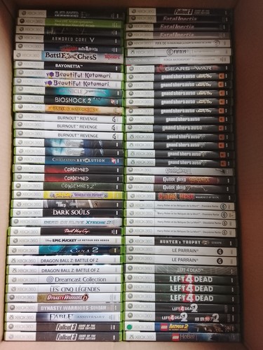 Jeux xbox360 a - de, l