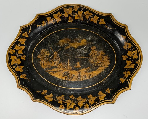 Plateau vintage antique avec - vintage,
