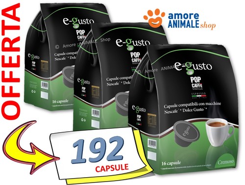 192 capsules pop caffè - capsules,