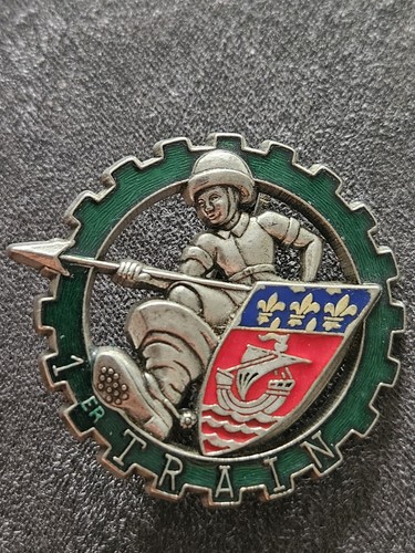 Insigne pucelle militaire - insigne, du