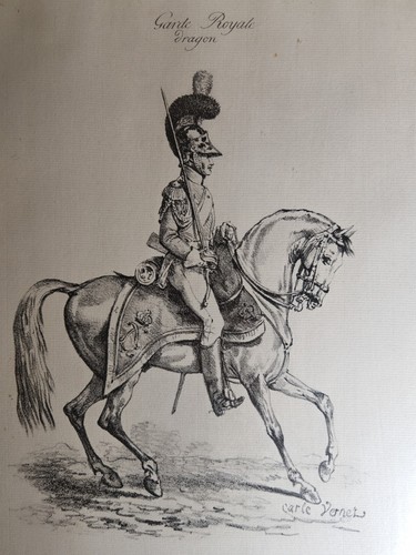 Carle vernet garde royale - carle,