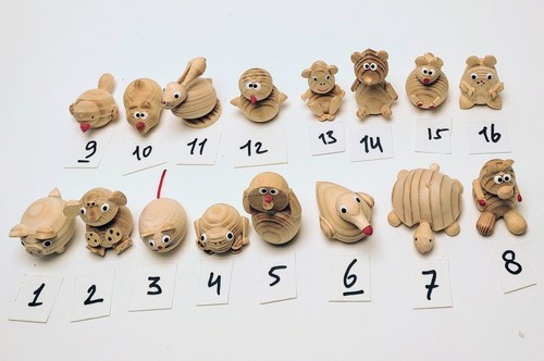 Animaux bois bibelots - bois,,