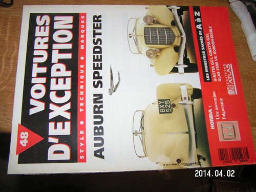 Voitures exception 48 - voitures, d'exception