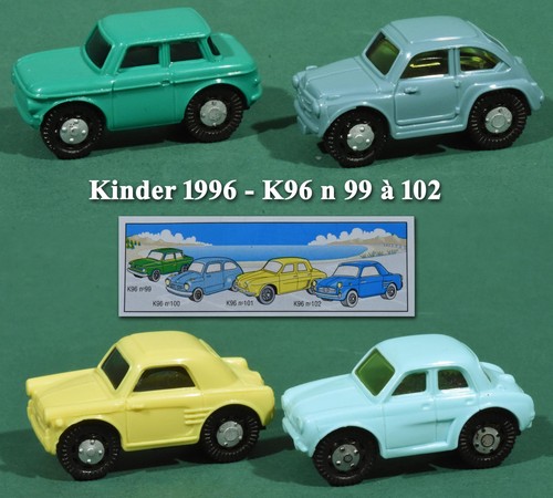 Kinder montable 1996 k96 99 - k96, n