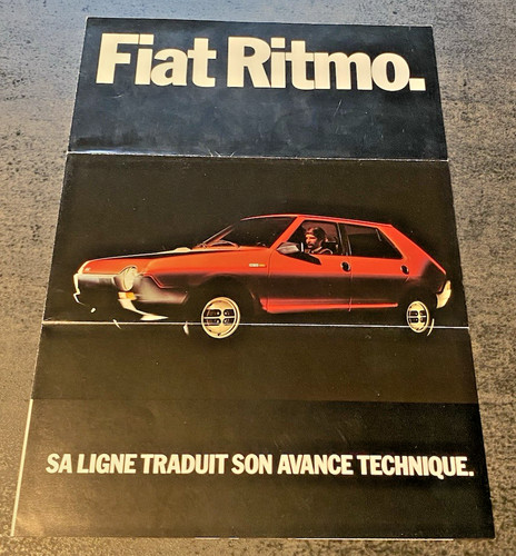 Brochure vente fiat ritmo - de,