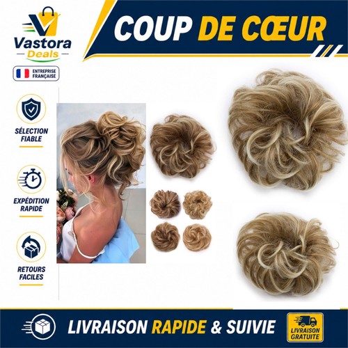 Tess chignon postiche cheveux - chignon,
