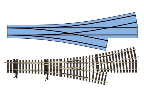 Lenz 45036 aiguillage à - 45036,