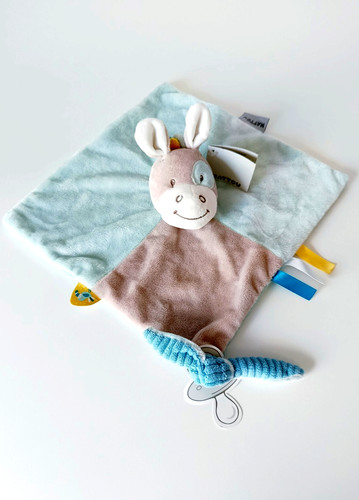 Doudou plat carré - plat,