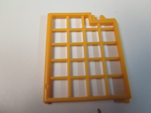Porte grille orange - grille, jaune