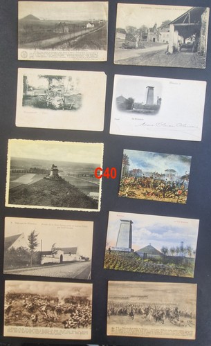 Carte postale waterloo - postale,