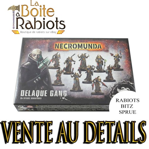 Necromunda gang delaque - delaque, vente