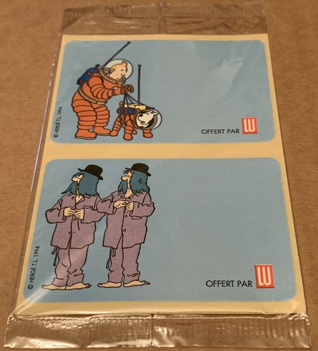 Autocollants tintin année - autocollants,