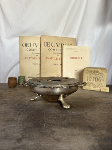 Chauffe plat ancien métal - plat,