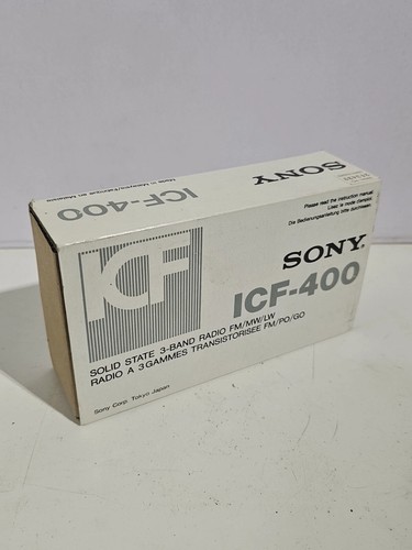 Sony icf 400 boîte - sony, icf-400
