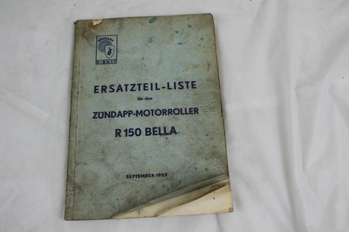 Zundapp r150 150 bella - zundapp,