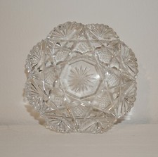 Petite assiette, coupelle cristal taillé cristal couleur Baccarat 02