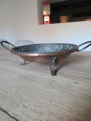 Plat ancien cuivre - ancien,