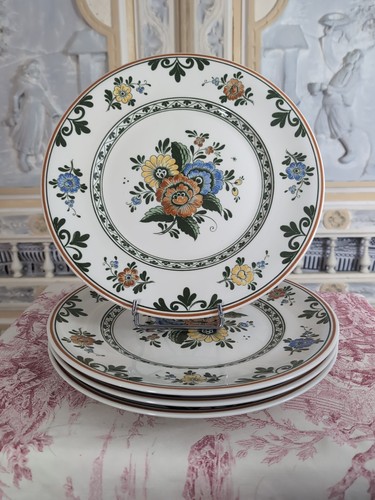 Lot assiettes plates - 4,