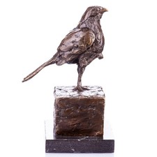 Sculpture d'oiseau en bronze