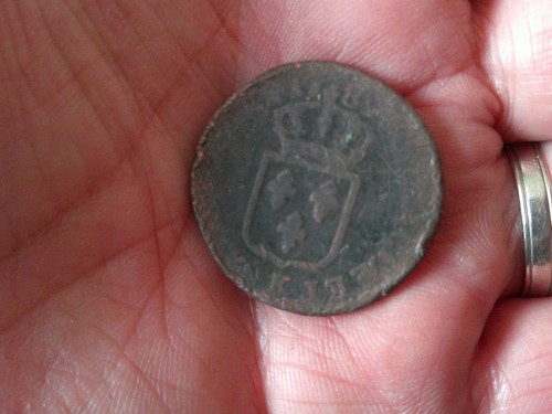 Piece monnaie louis xvi - de, a