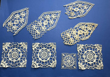 DENTELLE ANCIENNE AUX FUSEAUX