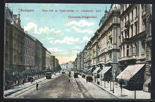 Carte postale budapest - carte,