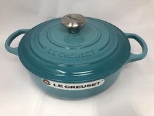 Le Creuset Signature Cast Iron 3.5 qt. Sauteuse - Caribbean LS2598-2417SS