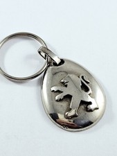 KEYRING - PEUGEOT 2000s metal relief - 206 207 307 407 607 107 1007 807 -