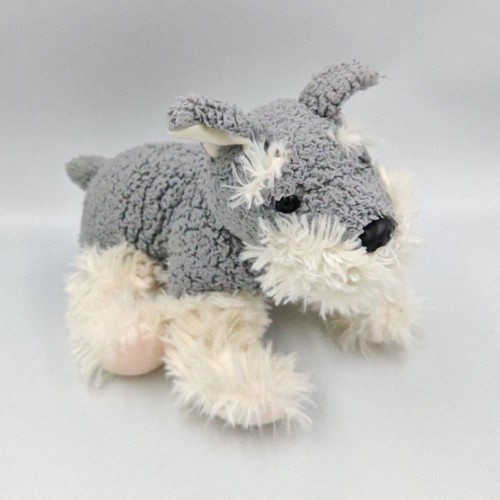 Peluche chien gris - , blanc