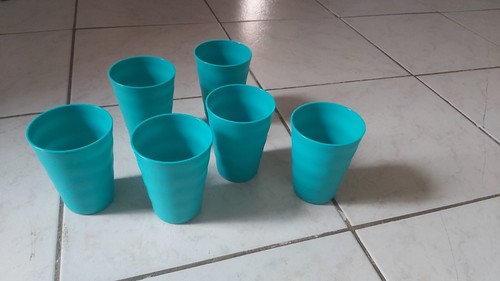 Tupperware lot verre - lot, 6