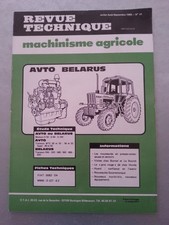 REVUE TECHNIQUE TRACTEUR AVTO