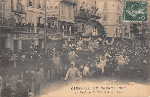 Cpa carnaval cannes - carnaval, de