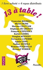 13 A TABLE ! 2017 / LES RESTOS DU COEUR (FRENCH EDITION) By Francoise Bourdin