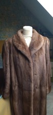 Manteau de vison véritable