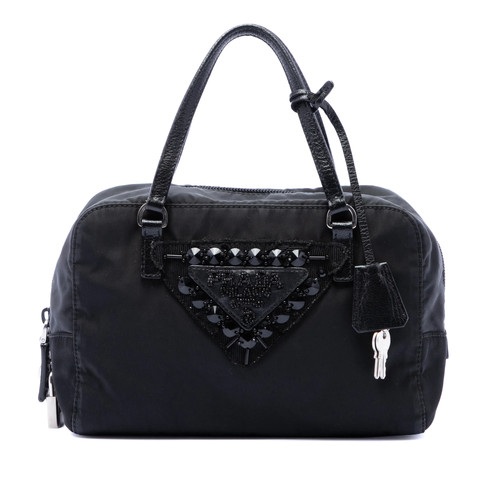 Prada tessuto beaded sac - tessuto,