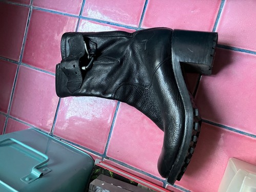Bottines cuir noir - , lance