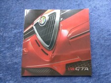 2002 Alfa Romeo 156 GTA Brochure