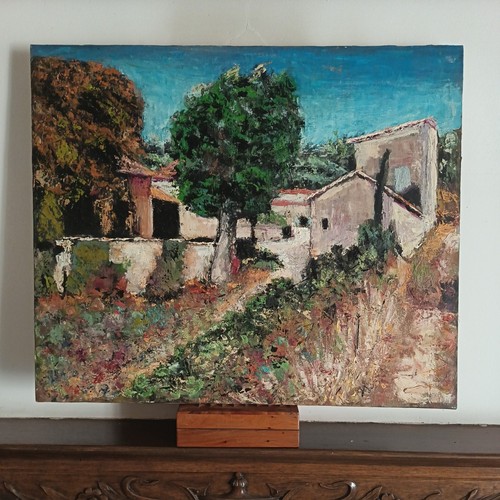 Peinture huile sur - l,
