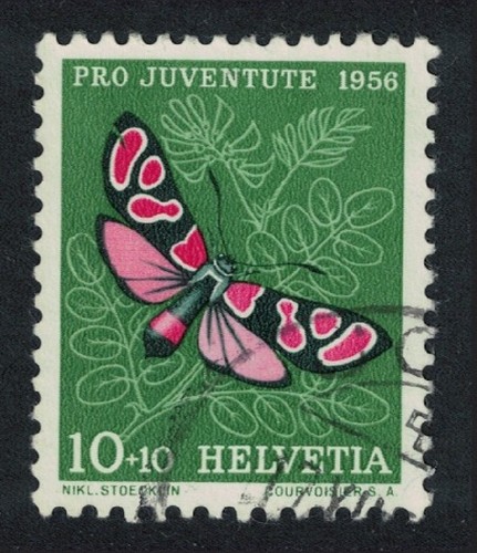 Common burnet moth - , 10rp