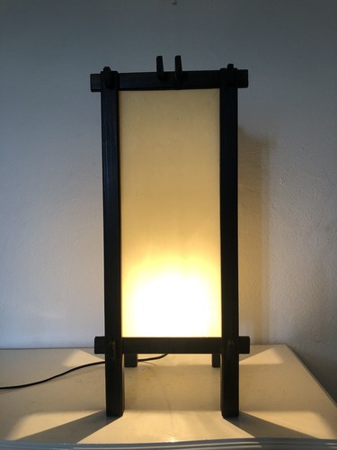 Lampe japonisante vintage