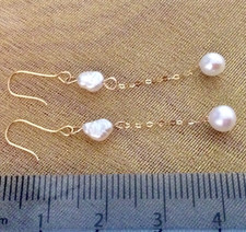 Or 18 Carats-FINES Boucles