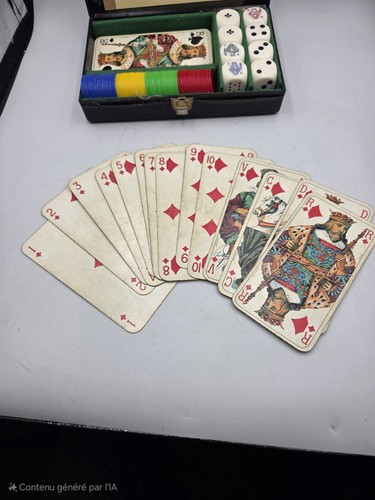 Ancien coffret jeux vintage - de,
