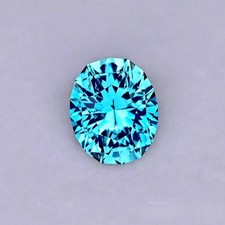10.79 Ct Certified Natural Paraiba Tourmaline Neon Blue Precision Cut Gemstone