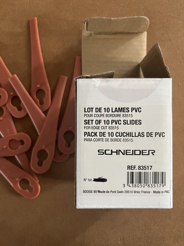Schneider lot lames pvc - 10,
