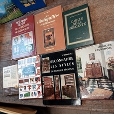 lot  7 livres guide du meuble