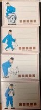 Tintin 4 Etiquettes Offert Par