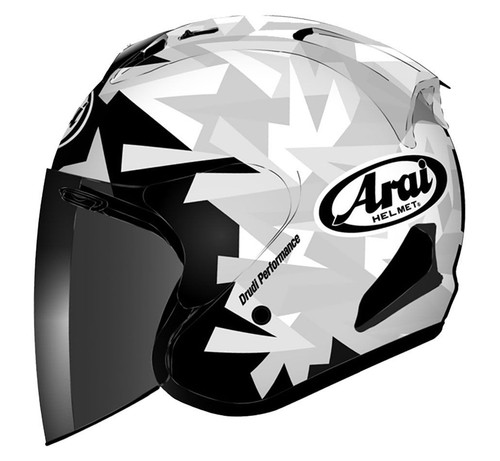 Casque moto jet arai vas - casque,